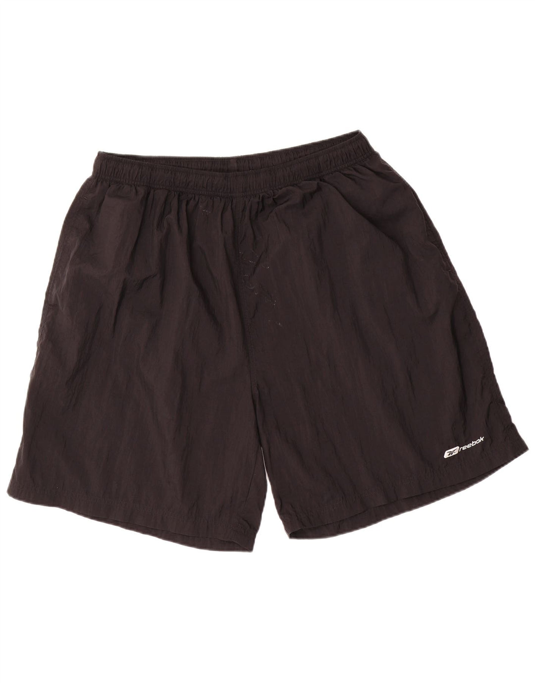 REEBOK Mens Sport Shorts 2XL Black Nylon