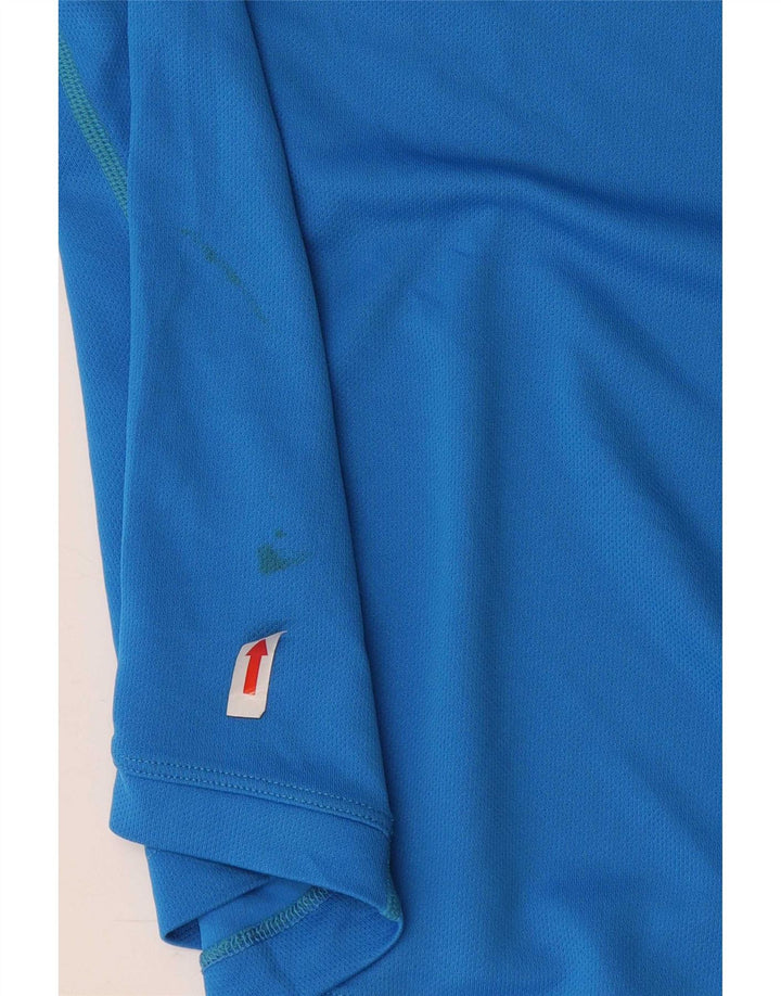 Nike Dri Fit majica kratkih rukava Srednje plavi poliester