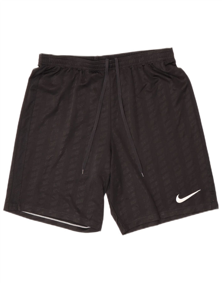 Nike muške sportske kratke hlače velike crne boje od poliestera