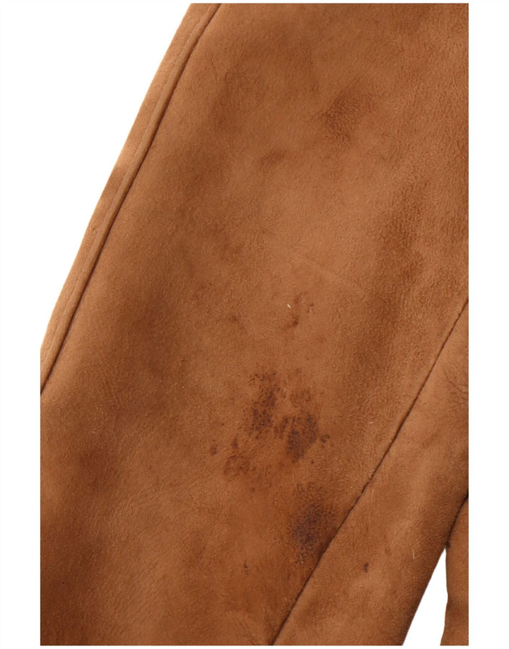 HEA TONA Ženski kaput od striženih šiša UK 14 Srednje smeđi akril