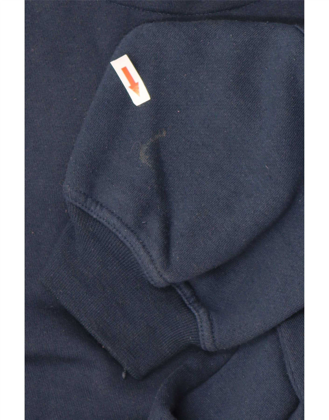 Ellesse muška majica s izrezom s patentnim zatvaračem, veliki tamnoplavi pamuk