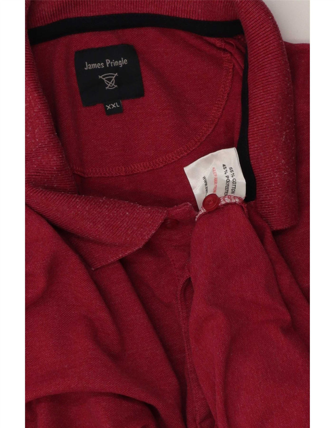 Pringle muška polo majica 2XL ružičasti pamuk