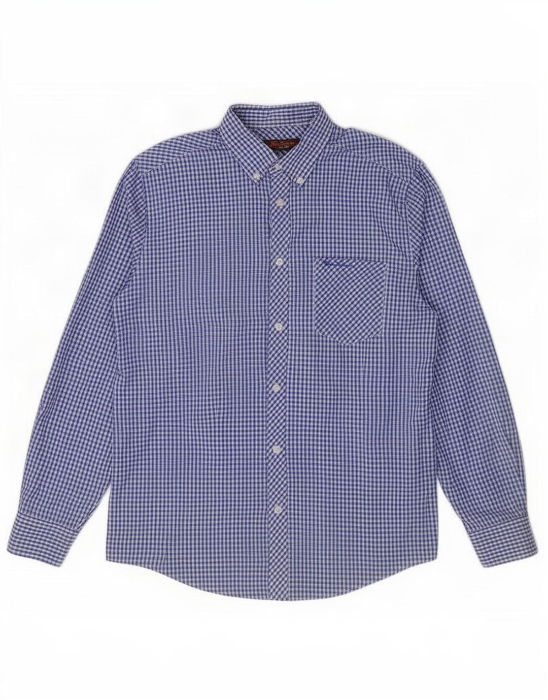 Ben Sherman muška košulja Srednje plavi pamuk od ginghama