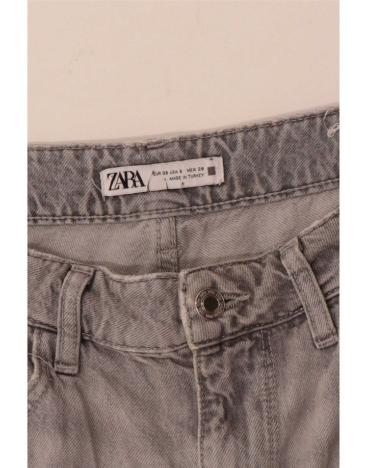 Zara ženske ravne traperice EU 38 male W28 L29 sive