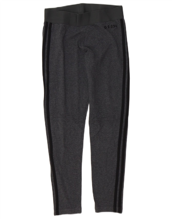 ADIDAS ženske tajice UK 8/10 Male sive pamučne