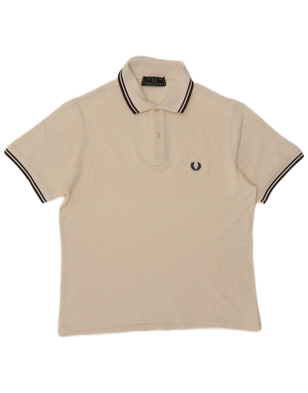 Fred Perry muška polo majica Srednje bijeli pamuk
