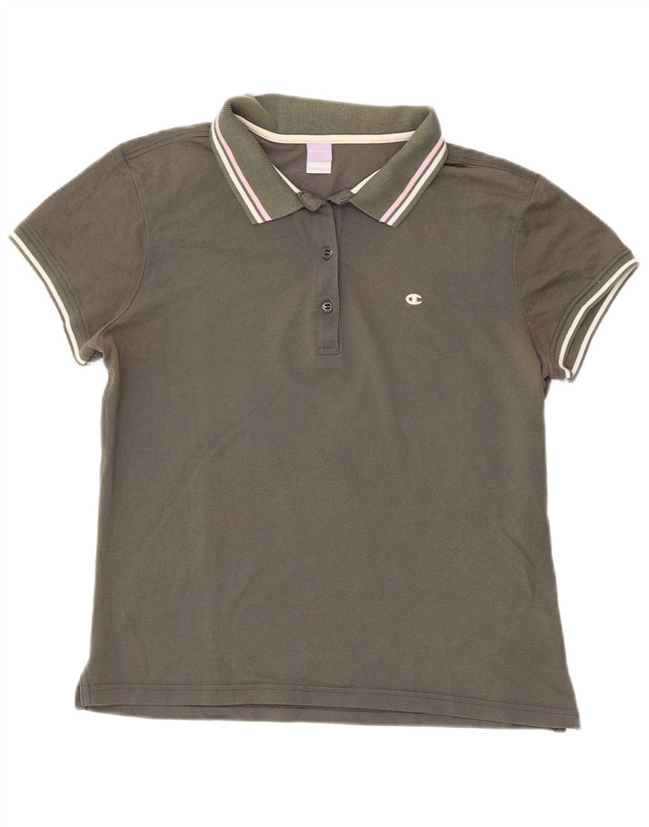CHAMPION Ženska Heritage Fit polo majica UK 18 XL zelena