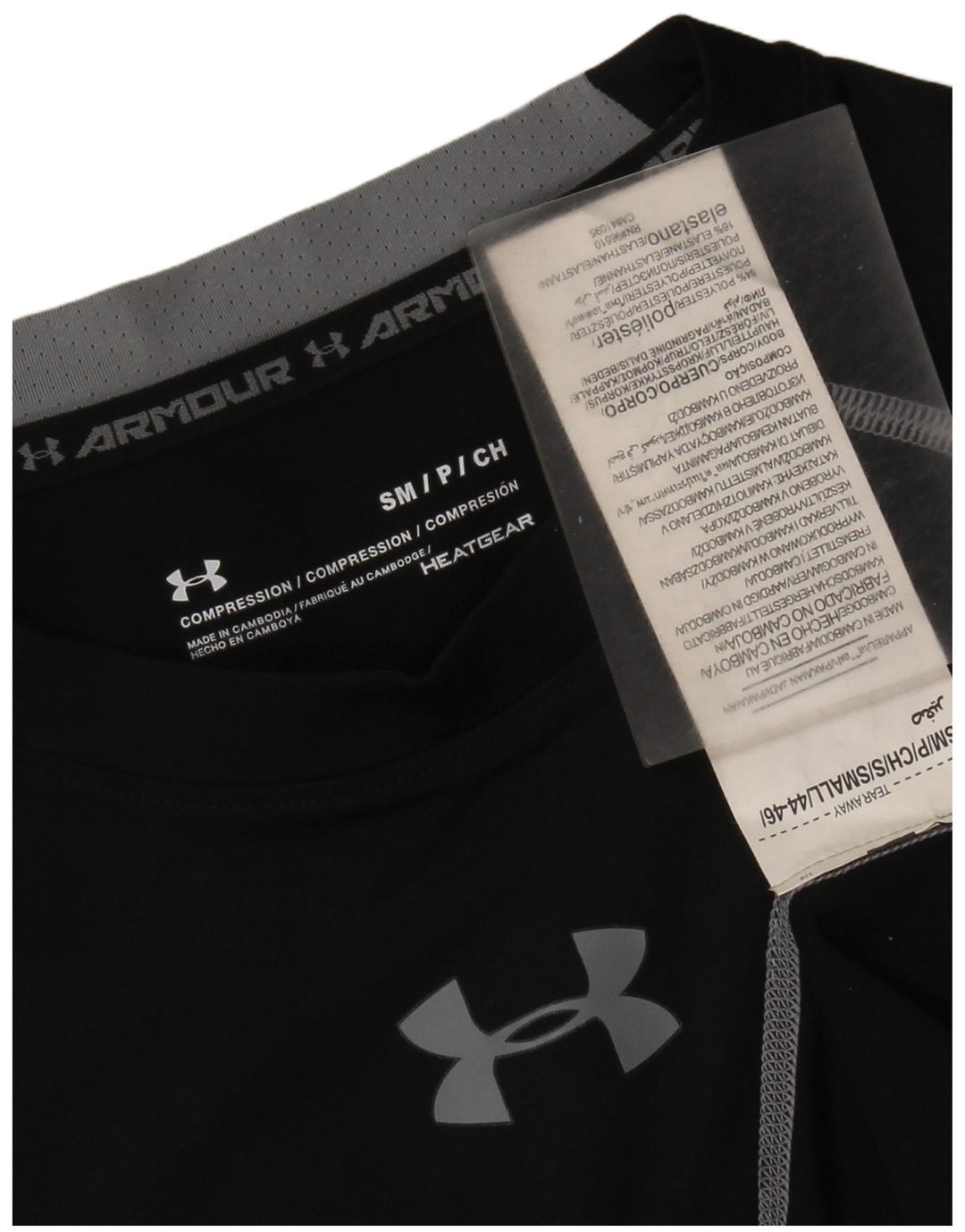 Under Armour ženska majica kratkih rukava s grafičkim motivima UK 8 mali crni poliester