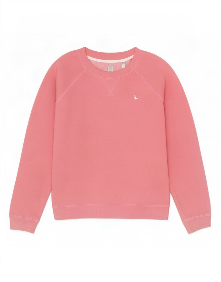Jack Wills Ženska velika majica s kratkim rukavima UK 8 Mali ružičasti pamuk