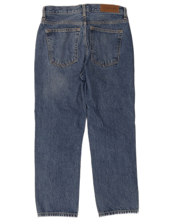Topshop Womens Editor Tapered Jeans UK 8 W26 L28 Plavi pamuk