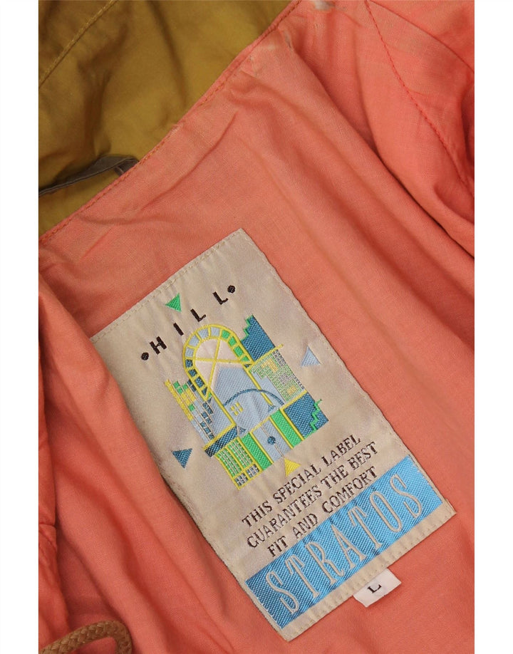 Stratos muška bomber jakna UK 40 veliki kaki poliester