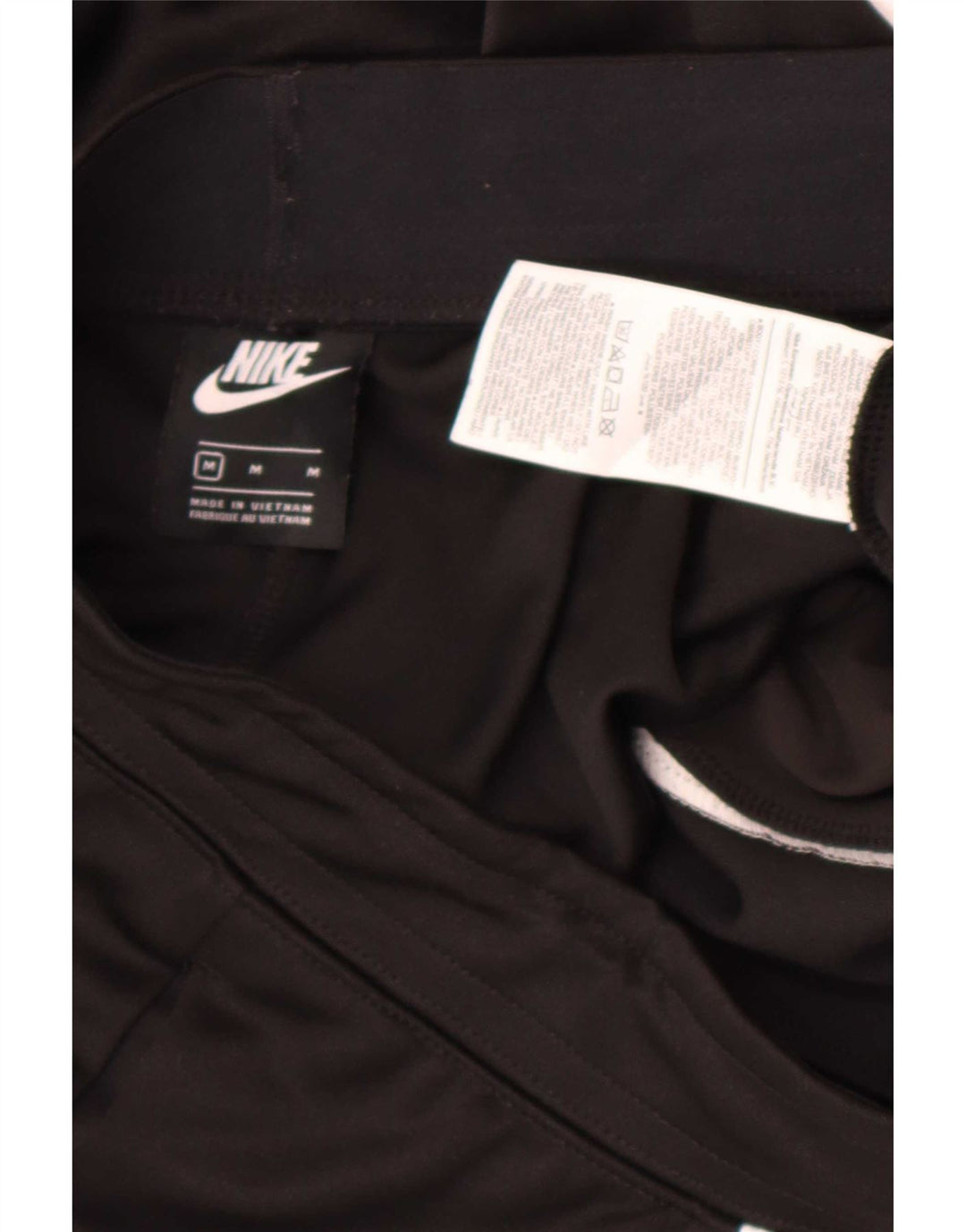 Nike ženske hlače za trenirku srednje crne poliesterske boje
