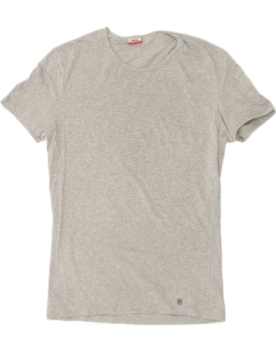 FILA Mens T-Shirt Top Medium Grey Cotton Vintage Fila and Second-Hand Fila from Messina Hembry 