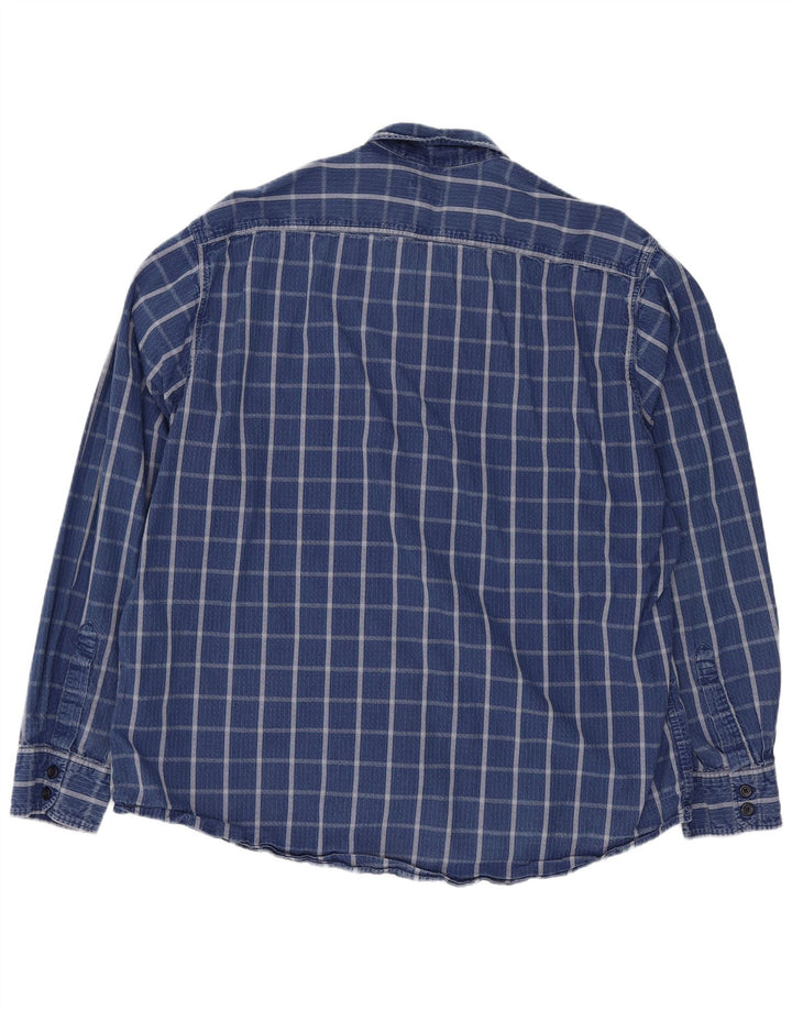 Levi's muška košulja XL plavi karirani pamuk