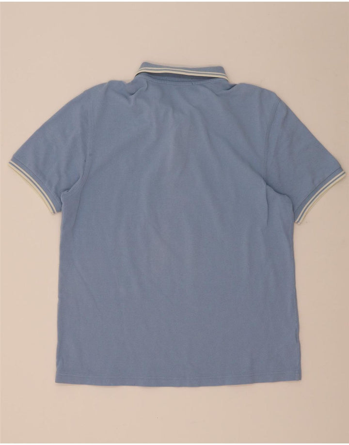 Fred Perry muška polo majica s velikim plavim prugama od pamuka