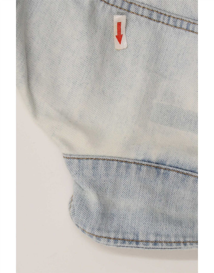 Topshop ženska traper jakna UK 10 Small Blue Cotton