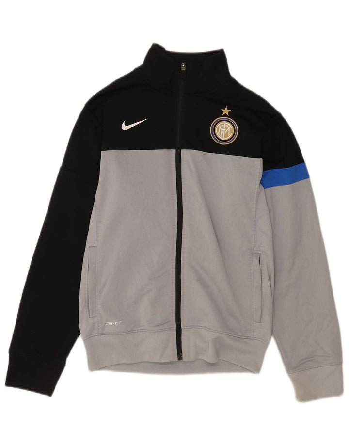 Nike Boys Inter Milan Gornja jakna trenirke 10-11 godina srednje siva