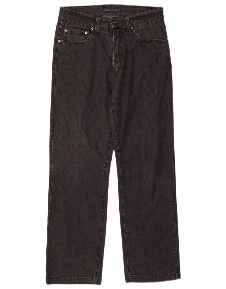 TRUSSARDI ženske ravne traperice W31 L27 sive