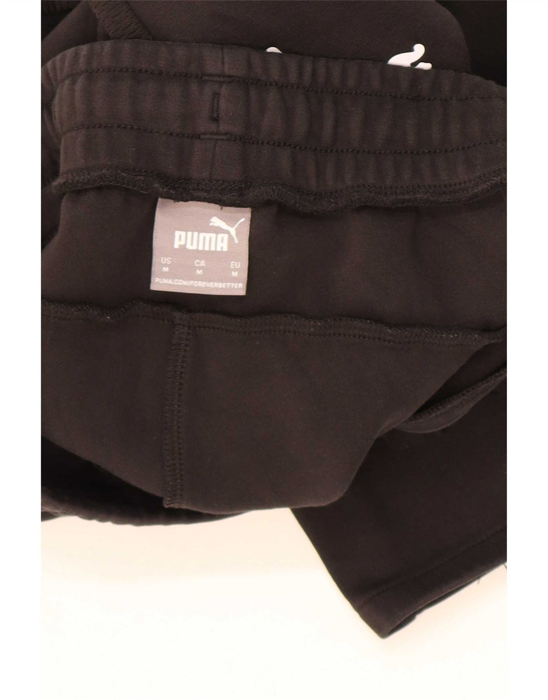 Puma muške trenirke srednje crne pamučne hlače