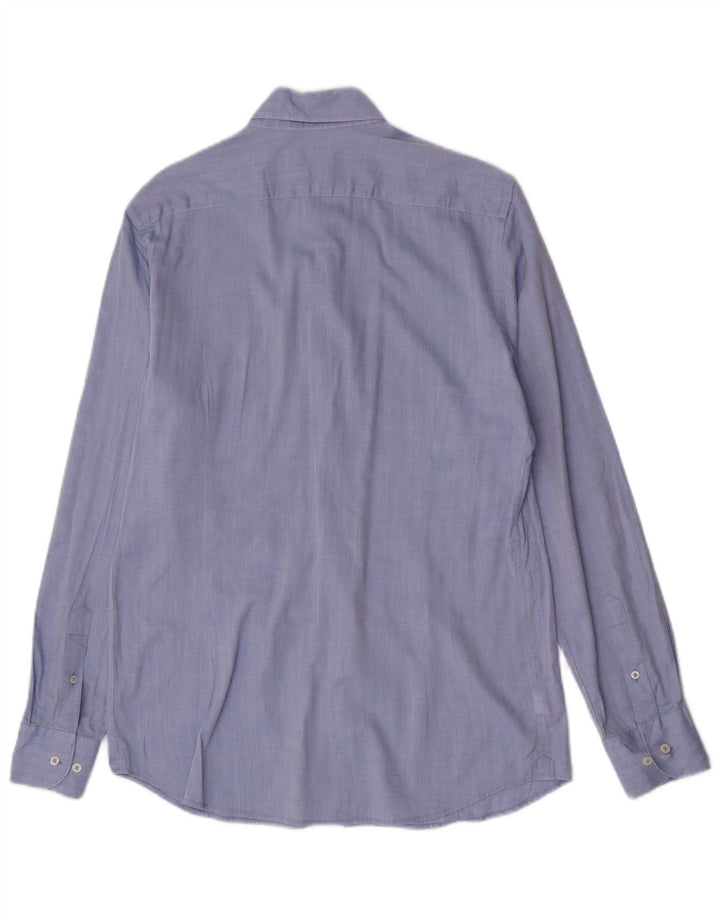Massimo Dutti muška košulja EU 40 15 1/2 srednje plavi pamuk
