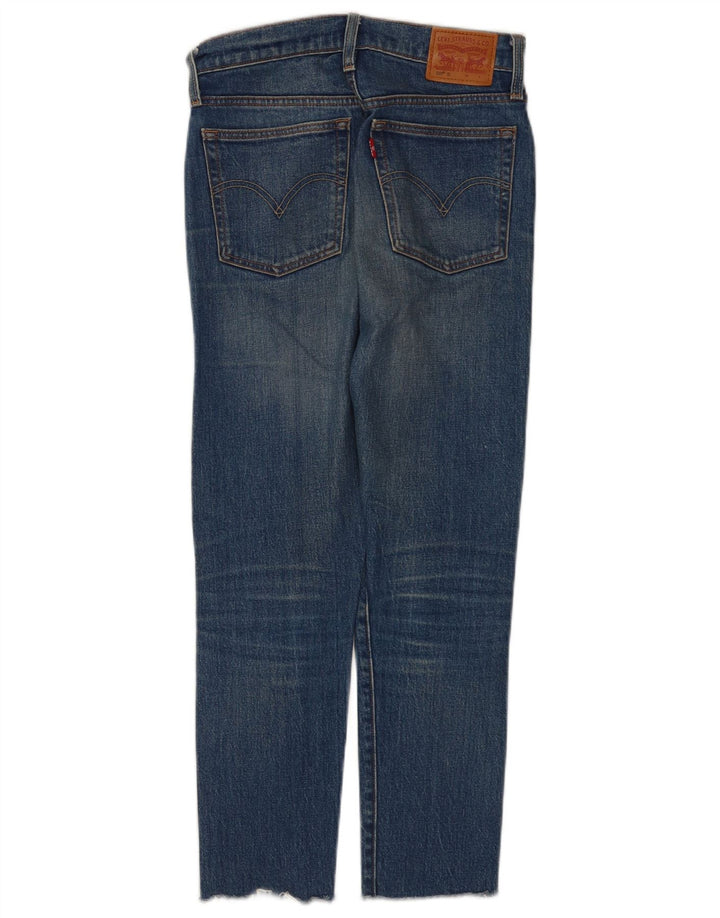 Levi's ženske uske traperice male W25 L26 plavi pamuk