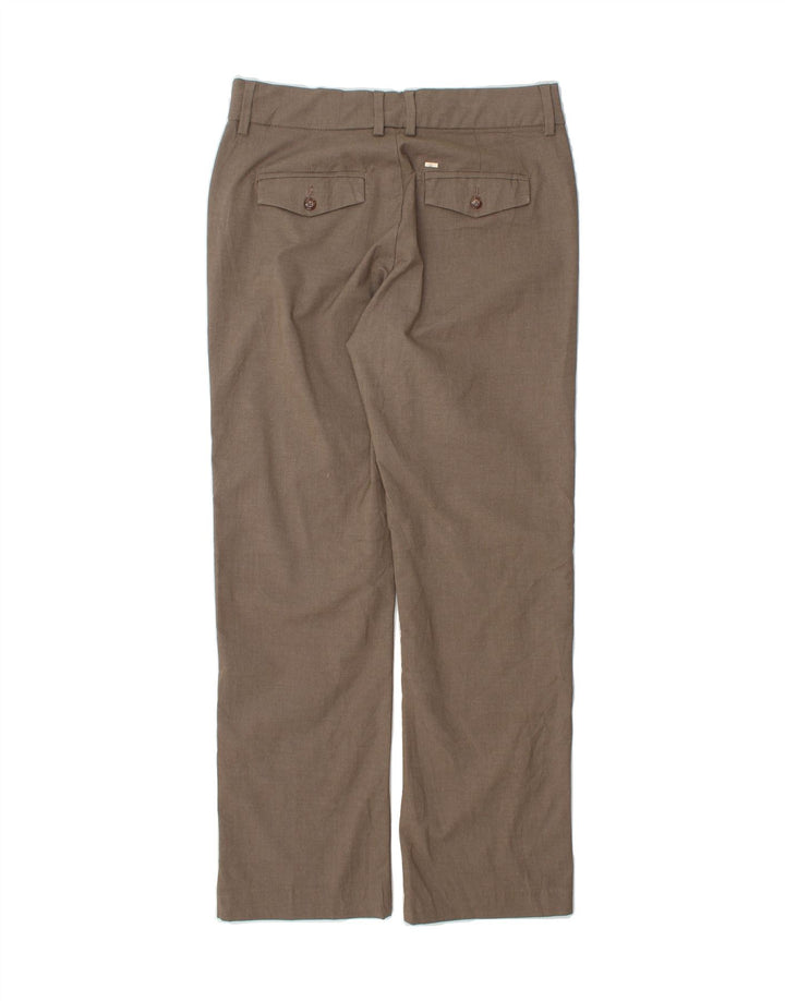LEE Womens Straight Casual Trousers W34 L30 Brown Vintage Lee and Second-Hand Lee from Messina Hembry 