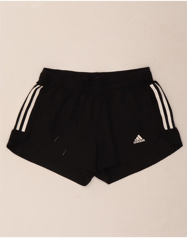 Adidas ženske kratke sportske kratke hlače Aeroready UK 10, mali crni poliester