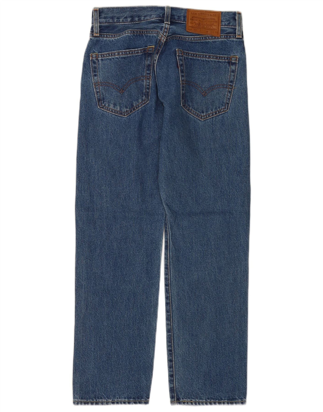 Levi's muške 551 ravne traperice W26 L28 plavi pamuk