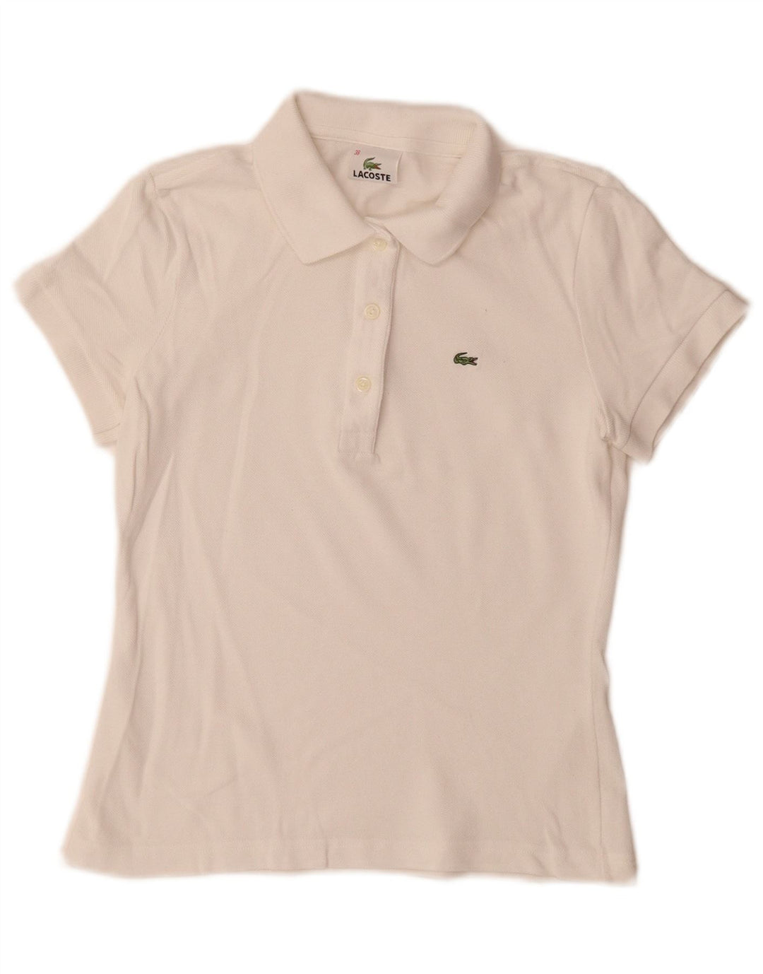 Lacoste ženska polo majica veličine 38, srednje bijela