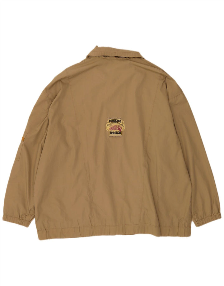 Vintage muška bomber jakna UK 46 3XL bež boja