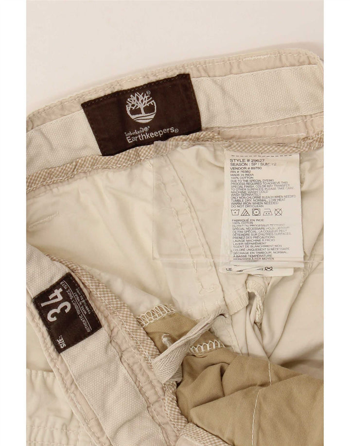 Timberland muške chino kratke hlače W34 veliki sivi pamuk