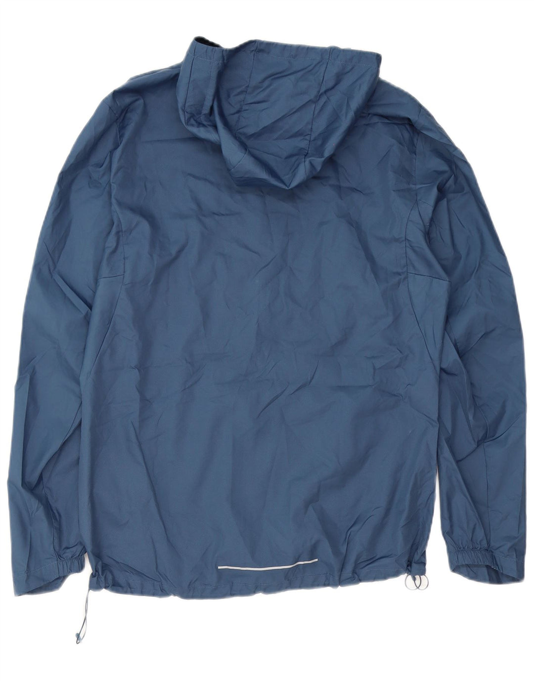 Adidas muška kišna jakna s kapuljačom UK 38 Medium tamnoplavi poliester