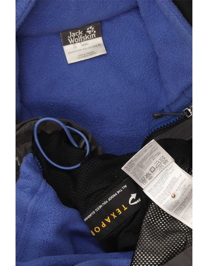 Jack Wolfskin ženska velika vjetrovka s kapuljačom UK 8 Mala siva