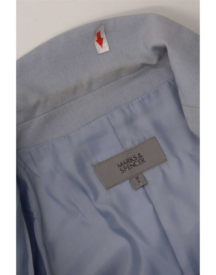 Marks & Spencer ženski sako sa 2 gumba UK 10 Small Blue