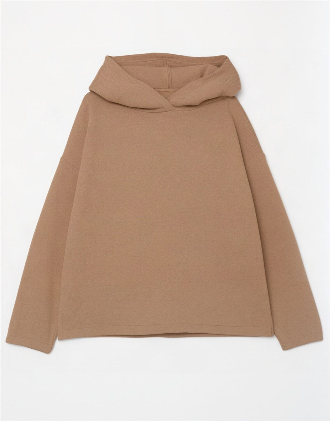 Jack Wills Ženski preveliki džemper s kapuljačom UK 12 Srednje bež