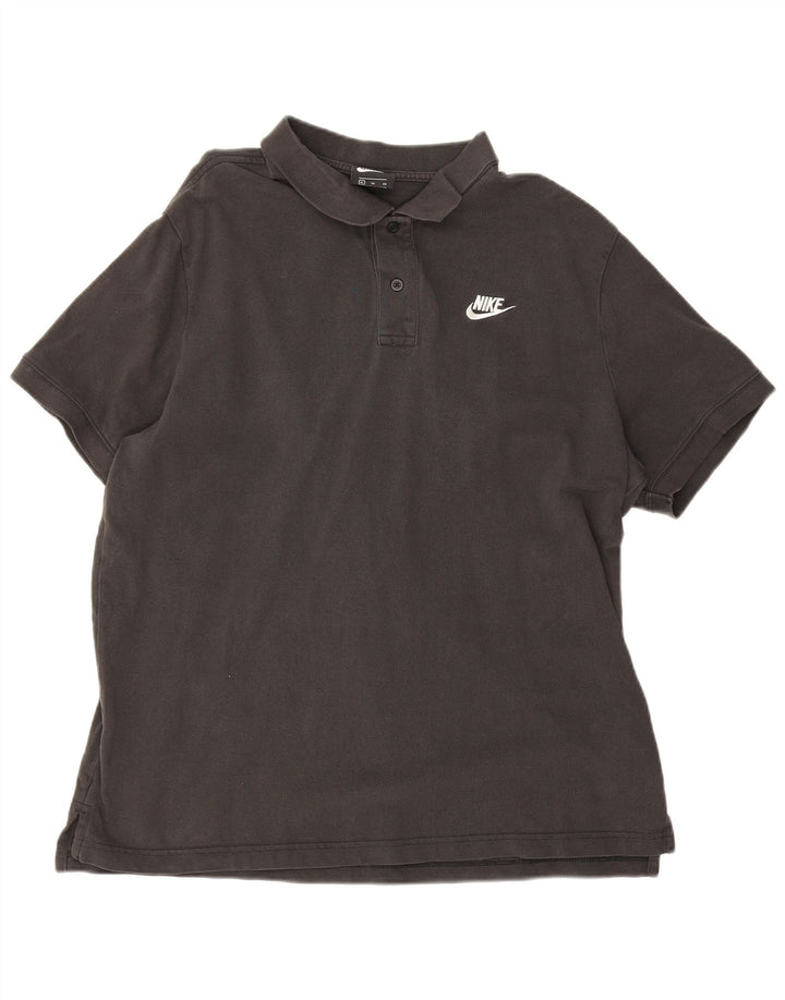 Nike muška polo majica XL crni pamuk