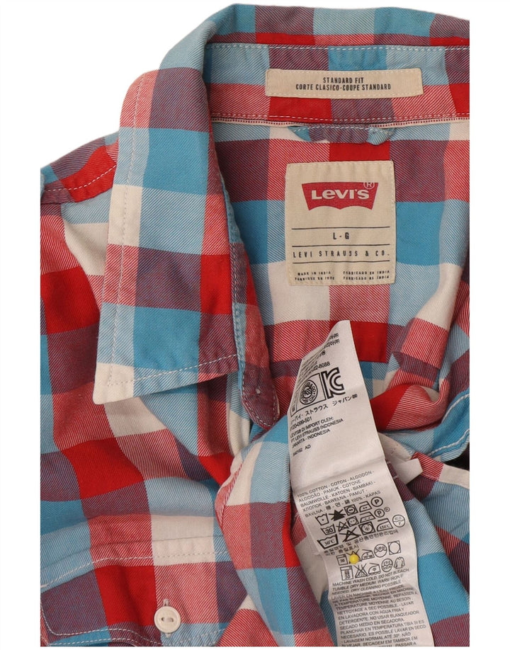 Levi's muška standardna košulja, veliki šareni karirani pamuk