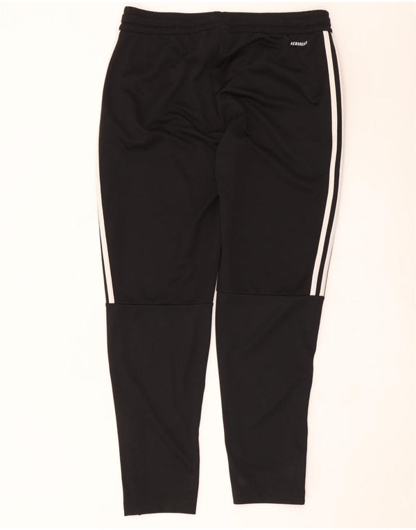 Adidas ženske hlače za trenirku Aeroready UK 16/18 velike crne poliesterske