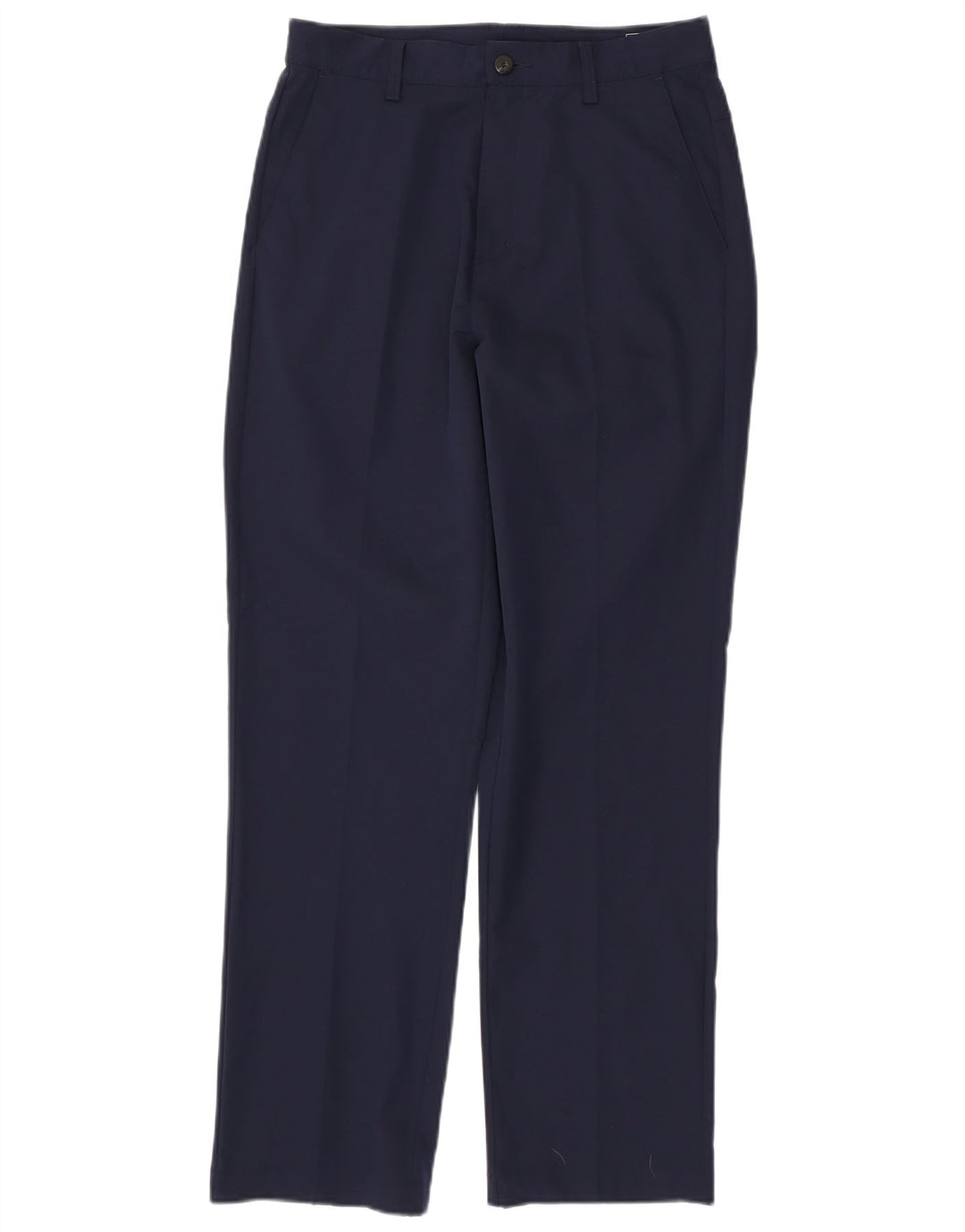 ADIDAS muške Climalite ravne chino hlače W30 L32 tamnoplavi poliester