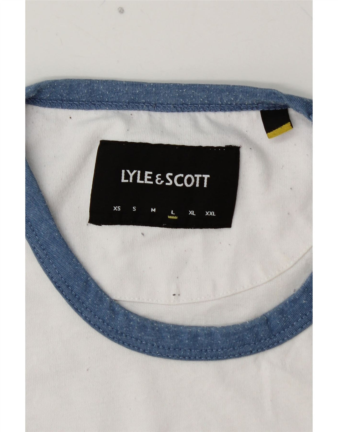 LYLE & SCOTT Muška majica kratkih rukava Veliki bijeli pamuk
