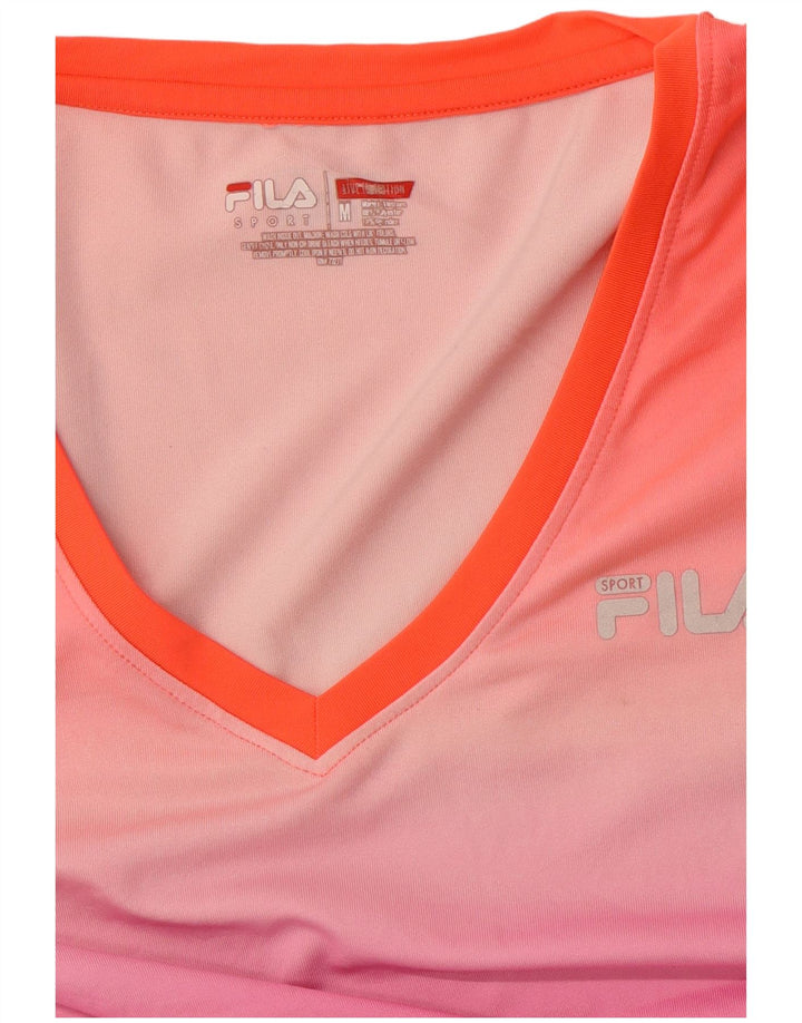 FILA ženska majica kratkih rukava UK 12 srednje ružičaste boje