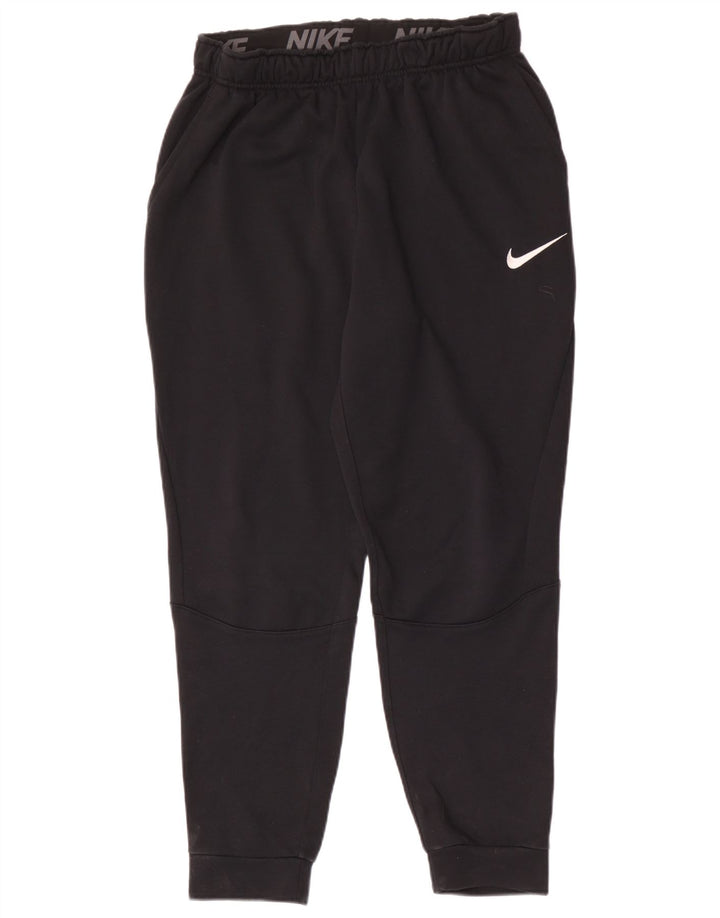 Nike Dri Fit Trenirka Hlače Joggers Veliki crni poliester