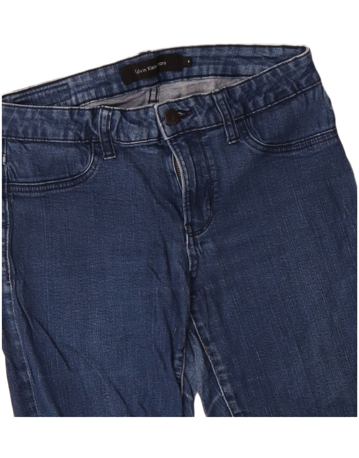 CALVIN KLEIN Ženske uske traperice US 8 Medium W29 L30 Plave