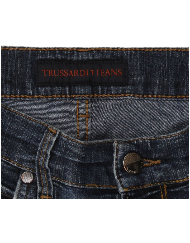 TRUSSARDI muške ravne traperice W30 L26 plave