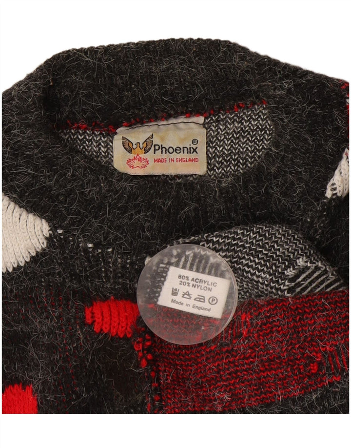 Phoenix ženski džemper s kornjačevim ovratnikom UK 16 velikih sivih točkica