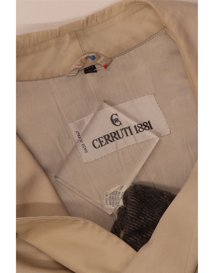 Cerruti 1881 Muški gornji kaput IT 46 Mali bež pamuk