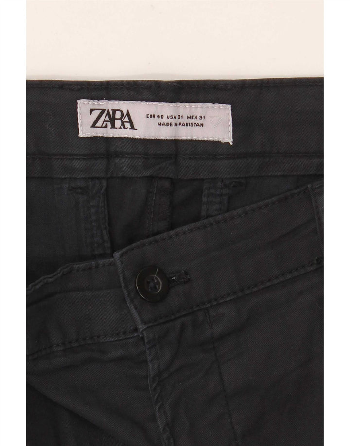 Zara muške uske chino hlače EU 40 srednje W31 L26 crne