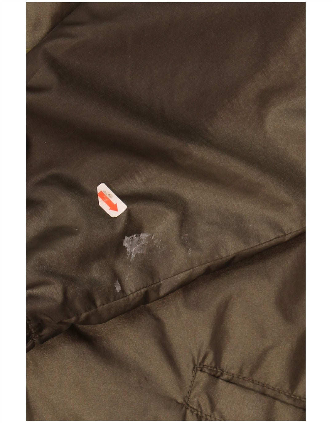 CHAMPION Mens Graphic Rain Jacket UK 40 Large Khaki