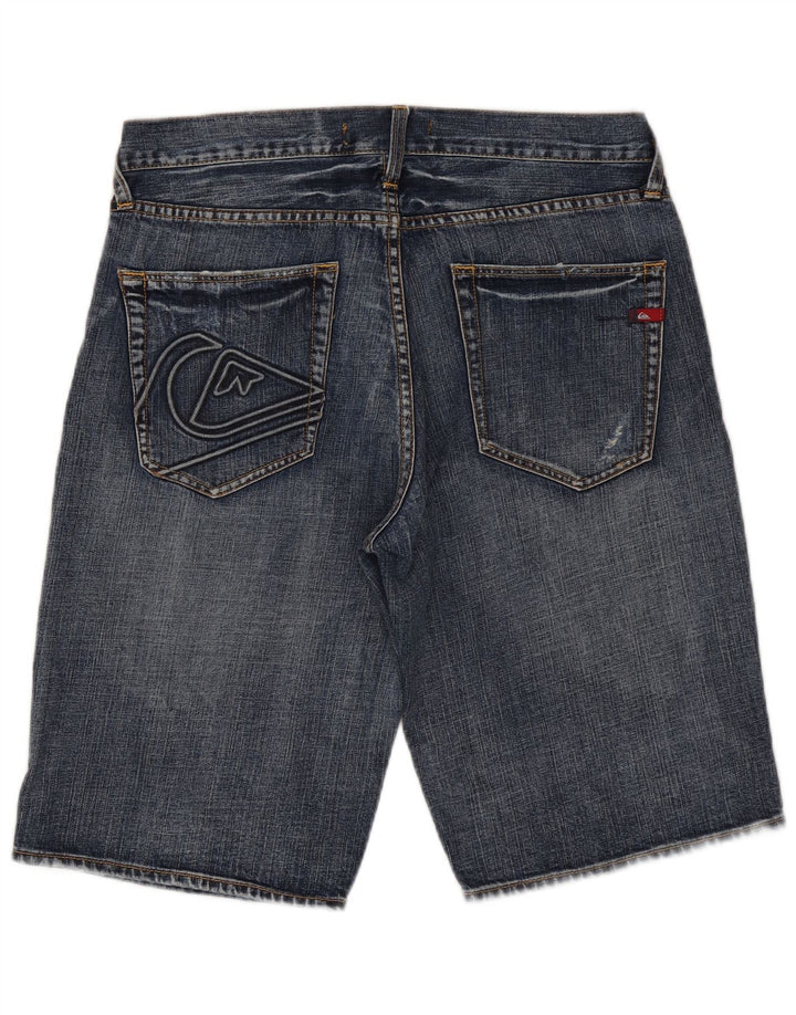 Quiksilver muške traper kratke hlače srednje veličine W32 plavi pamuk