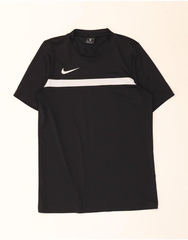 Nike Dri Fit T-Shirt Top srednje crne boje